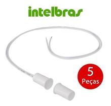 Sensor De Alarme Magnetico Intelbras Com Fio Xas De Embutir