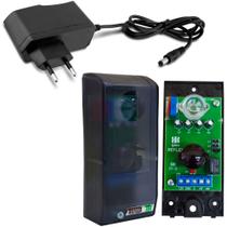 Sensor De Barreira Iva Refletiva Infra Ativo Reflex + Fonte 12V 2A