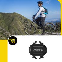 Sensor de Cadência com GPS Bluetooth 4.0 e ANT+ 2.4G Resistente à Água Preto Atrio - BI156