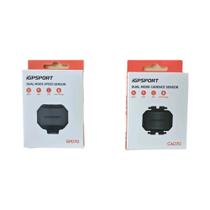 Sensor De Cadência E Velocidade Bluetooth ANT+ iGPSPORT, Monitor De Frequência Cardíaca, Acessórios