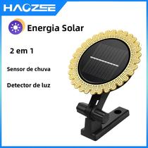 Sensor de Chuva Inteligente Tuya - À Prova D'Água com Energia Solar - IP66