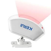 Sensor De Cortina Infravermelho PIR Sem Fio Para Sistema De Alarme Antifurto KERUI Sensor De Cortina Infravermelho PIR Sem Fio Para Sistema De Alarme Antifurto KERUI