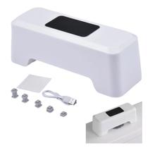 Sensor de Descarga Inteligente Automatico Bateria Recarregavel USB Privada Vaso Sanitario Banheiro Lavabo Residencial Comercial Restaurante Loja Consu Sensor de Descarga Inteligente Automatico Bateria Recarregavel USB Privada Vaso Sanitario Banheiro Lavabo Residencial Comercial Restaurante Loja Consu