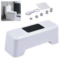 Sensor de Descarga Inteligente Automatico Bateria Recarregavel USB Vaso Sanitario Privada Lavabo Banheiro Higienico Comercial Residencial Resistente Sensor de Descarga Inteligente Automatico Bateria Recarregavel USB Vaso Sanitario Privada Lavabo Banheiro Higienico Comercial Residencial Resistente