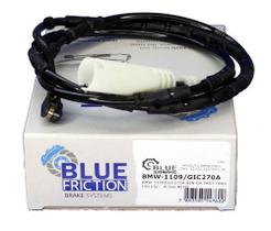 Sensor de desgaste Pastilha de Freio Traseira Bmw 118i E81 E87 - 2010 a 2013 - BLUE FRICTION