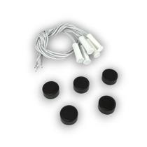 Sensor de embutir branco pct c/ 5 se-100