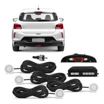 Sensor de estacionamento 4 pontos 22mm branco