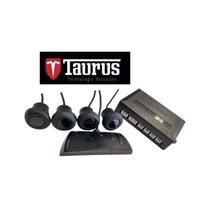 Sensor de Estacionamento 4 pontos Preto Borracha com Display