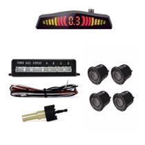 Sensor De Estacionamento 4P PRETO FOSCO