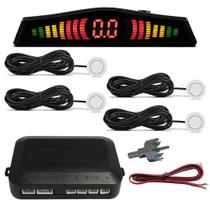 Sensor de Estacionamento Branco Capsula 22mm