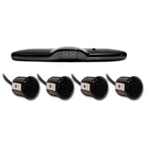 Sensor De Estacionamento Kx3 Preto Fosco 4 Pontos 18mm