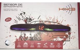 Sensor De Estacionamento Kx3 Universal 4 Sensores Prata