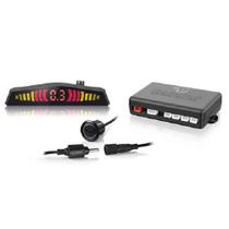 Sensor De Estacionamento Multilaser Au008 Com Led 4 Pontos Preto