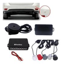 Sensor De Estacionamento Ré Buzzer Universal Cor Preto Brilh Sensor De Estacionamento Ré Buzzer Universal Cor Preto Brilh