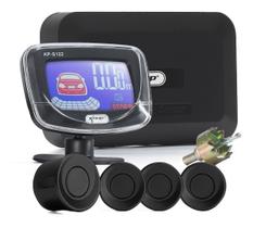 Sensor De Estacionamento Ré Com Tela Lcd Universal 4 Pontos