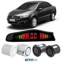 Sensor De Estacionamento Ré Display Led Fiat Linea Sensor De Estacionamento Ré Display Led Fiat Linea
