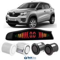 Sensor De Estacionamento Ré Display Led Renault Kwid Sensor De Estacionamento Ré Display Led Renault Kwid
