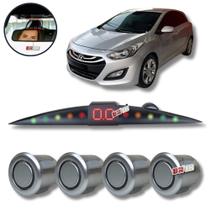 Sensor De Estacionamento Ré Visor Slim Gm Hyundai I30 Todos