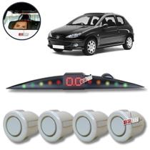 Sensor De Estacionamento Ré Visor Slim Peugeot 206 Todos