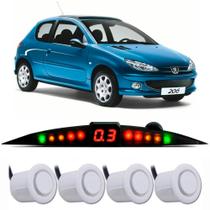 Sensor De Estacionamento Ré Visor Slim Peugeot 206 Todos