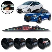 Sensor De Estacionamento Ré Visor Slim Peugeot 208 Todos