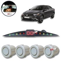 Sensor De Estacionamento Ré Visor Slim Renault Fluence Todos