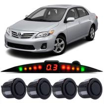 Sensor De Estacionamento Ré Visor Slim Toyota Corolla Todos