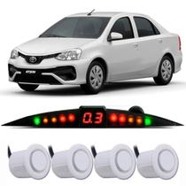 Sensor De Estacionamento Ré Visor Slim Toyota Etios Todos