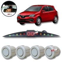 Sensor De Estacionamento Ré Visor Slim Toyota Etios Todos