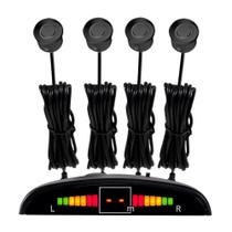 Sensor De Estacionamento Roadstar Rs304br - Preto Brilhante Sensor De Estacionamento Roadstar Rs304br - Preto Brilhante