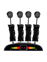 Sensor De Estacionamento Roadstar Rs304Br - Preto Fosco Sensor De Estacionamento Roadstar Rs304Br - Preto Fosco