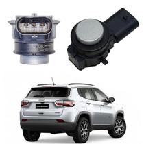 Sensor de Estacionamento Traseiro Jeep Compass Sport 2016 2017 2018 2019 2020 Prata Billet Original Sensor de Estacionamento Traseiro Jeep Compass Sport 2016 2017 2018 2019 2020 Prata Billet Original