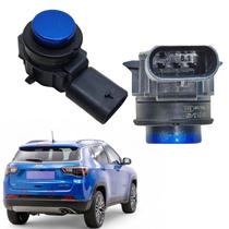 Sensor de Estacionamento Traseiro Jeep Compass Trailhawk 2016 2017 2018 Azul Pacific Original