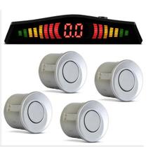 Sensor De Estacionamento Universal Orbe Prata Sensor De Estacionamento Universal Orbe Prata