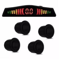 Sensor De Estacionamento Universal Orbe Preto Fosco Sensor De Estacionamento Universal Orbe Preto Fosco