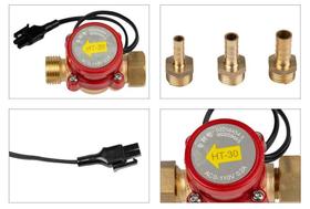 Sensor de fluxo de água (bronze) Sensor de fluxo de água (bronze)