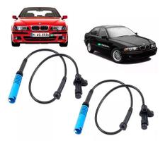 Sensor de freio abs bmw 525 528 530 m5 e39 1996 á 2003 dianteiro direito/esquerdo 58cm kit c/2