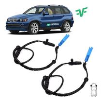 Sensor de freio abs bmw x5 3.0 4.4 e53 2001 á 2006 dianteiro direito/esquerdo kit c/2