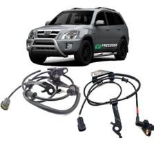 Sensor de freio abs chery tiggo 2.0 16v 2010 á 2015 kit c/2 unidades dianteiro (1ld + 1le)