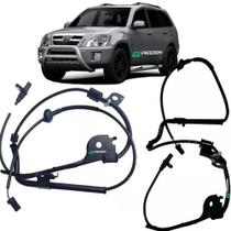 Sensor de freio abs chery tiggo 2.0 16v.2010 á 2015 kit c/2 unidades traseiro (1ld + 1le)