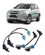 Sensor de freio abs gm captiva 2.4 3.0 3.6 2008 á 2015 kit c/4 unidades dianteira/traseira direito/e