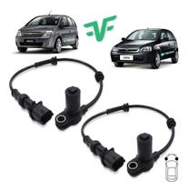 Sensor de freio abs gm corsa meriva montana 2002 á 2012 dianteiro direito/esquerdo kit c/2
