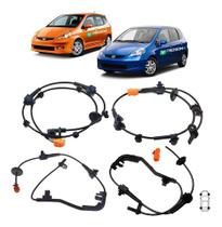 Sensor de freio abs honda fit 2003 á 2008 dianteiro/ traseiro - kit c/ 4 unidades Sensor de freio abs honda fit 2003 á 2008 dianteiro/ traseiro - kit c/ 4 unidades