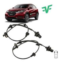 Sensor de freio abs honda hrv 1.5 16v 1.8 16v 2015 á 2021 dianteiro direito/esquerdo kit c/2