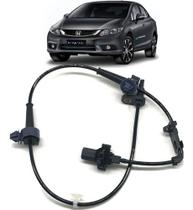 Sensor de freio abs honda new civic 1.8 2.0 2012 á 2015 dianteiro esquerdo