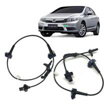 Sensor de freio abs honda new civic 2012 á 2014 dianteiro lado direito+lado esquerdo-par Sensor de freio abs honda new civic 2012 á 2014 dianteiro lado direito+lado esquerdo-par