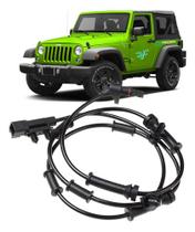 Sensor de freio abs jeep wrangler 2007 a 2017 dianteiro ld le