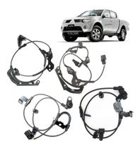 Sensor de freio abs mitsubishi l200 triton pajero dakar 2012 á 2016 kit c/4 un dianteiro (1 ld +1 le