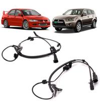 Sensor de freio abs mitsubishi outlander lancer asx 4x4 2007 á 2012 traseiro lado esquerdo + lado di