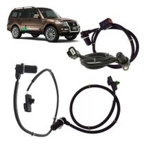 Sensor de freio abs mitsubishi pajero full sport 2006 á 2013 kit c/4 un dianteiro (1ld + 1le) trasei